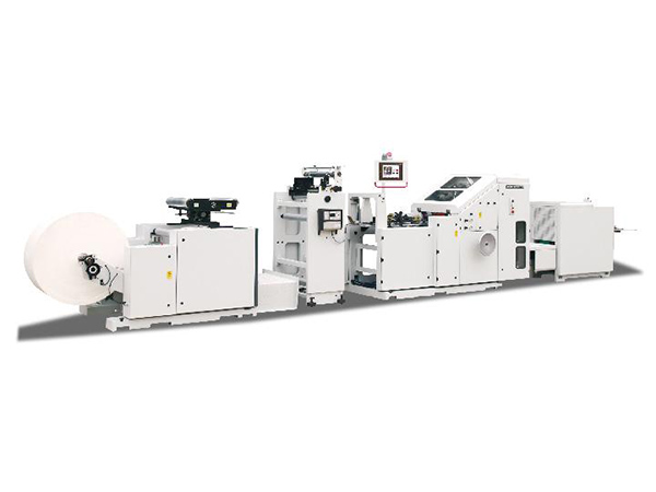 ماكينات تصنيع الأكياس الورقية ذات قاعدة مربعة