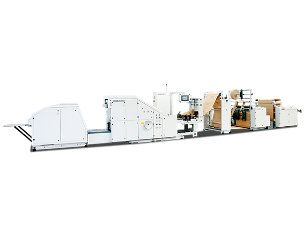 ماكينات تصنيع الأكياس الورقية ذات قاعدة مربعة